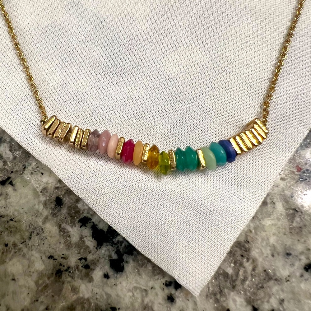 Stella and Dot multi colored necklace